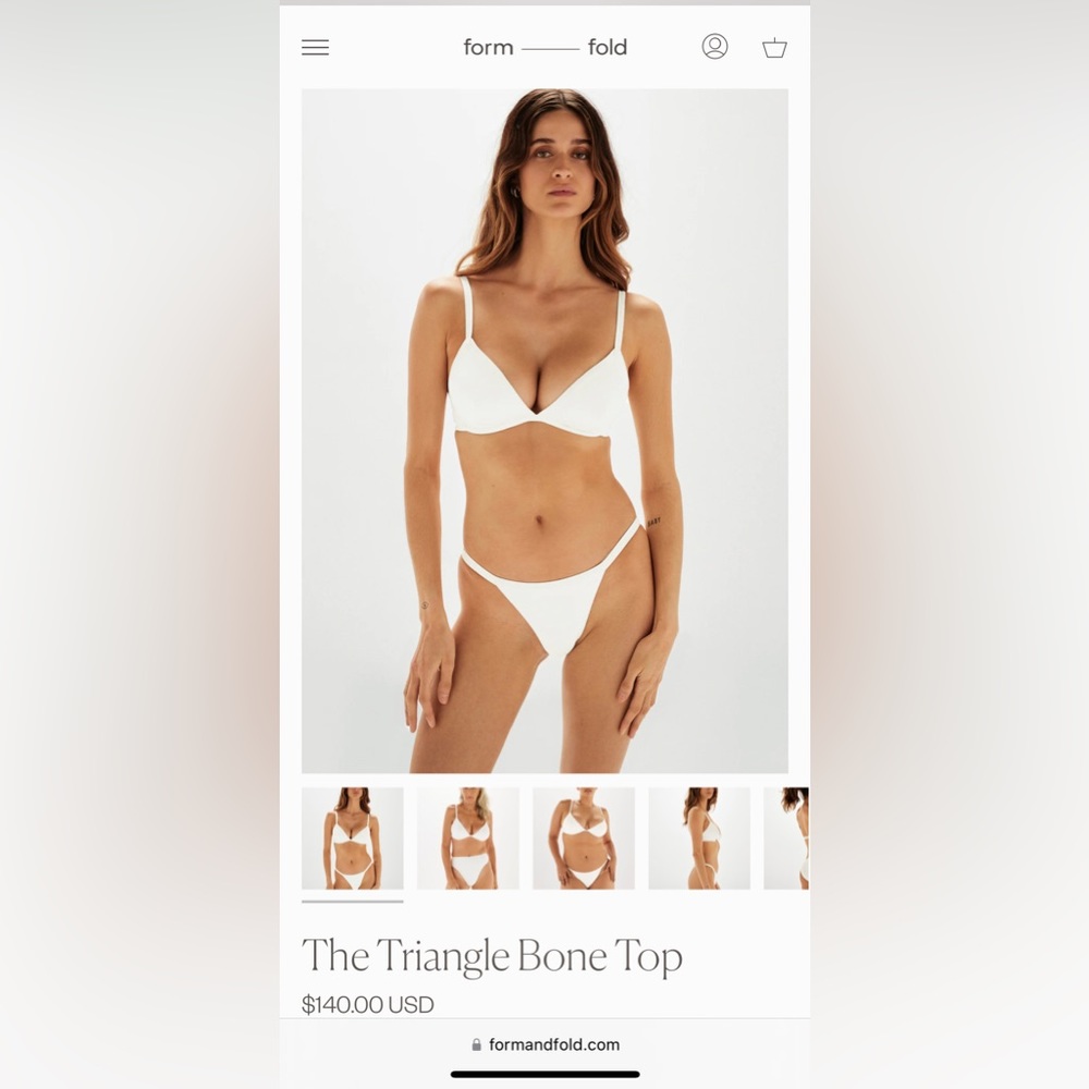 Form and Fold The Triangle Bone Top